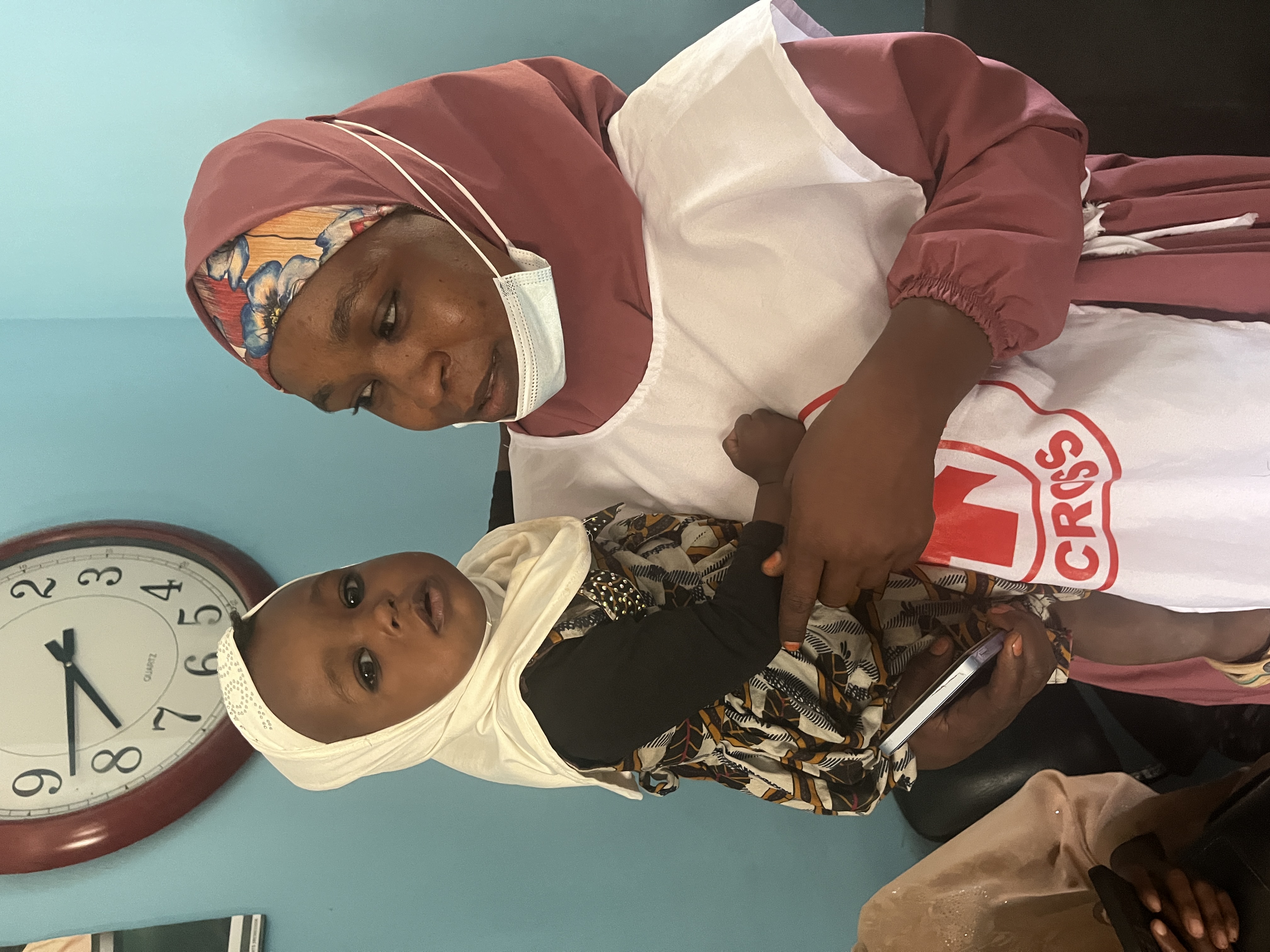 Baby Zainab (Zizi) and her mother