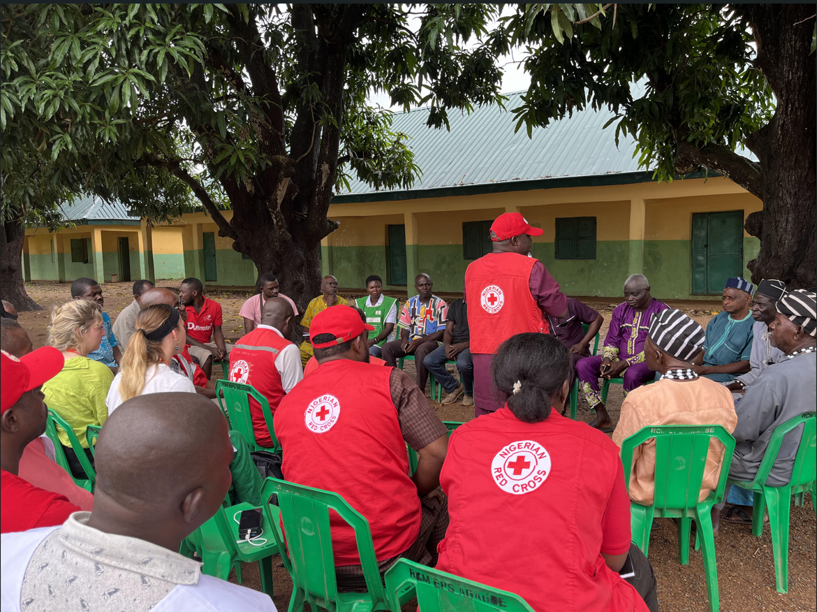 Engagement with Community members in Agagbe